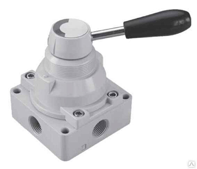 4/2-Пневмораспределитель с ручным управл-м  G1/4" VH202-F02