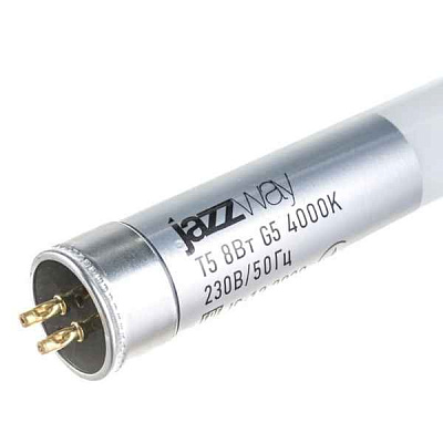 Лампа ЛЕД  Т5- 8Вт 600мм 4К PLED T5-600GL FR 8Вт матовая 4000К нейтр. бел. 230В/50Гц JazzWay