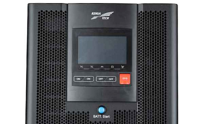 ИБП Kehua KR-RM 1000VA/900W, RT 2U, ЖК-дисплей, встроенные АКБ 3x9Ah/12V, Hot swap, 8×IEC320 C13