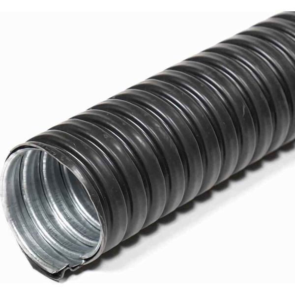 Металлорукав в ПВХ изоляции МРПИ нг Морозка  38  (20 м/уп.) УХЛ1 ГОФРОМАТИК