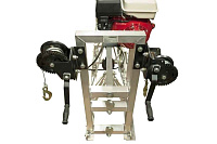 Головная секция 3 м виброрейки GROST SVR с двигателем GROST GX270