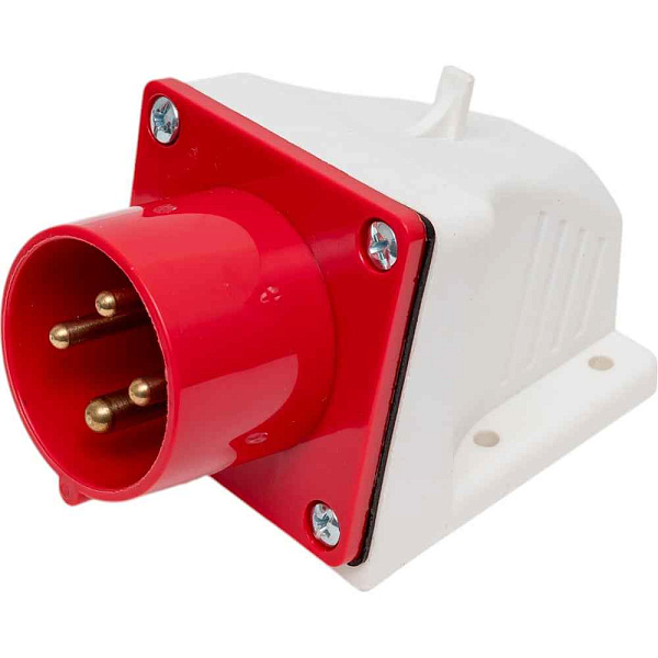 Силовая вилка 514 3Р+РЕ 16А 380В IP44 ИЭК