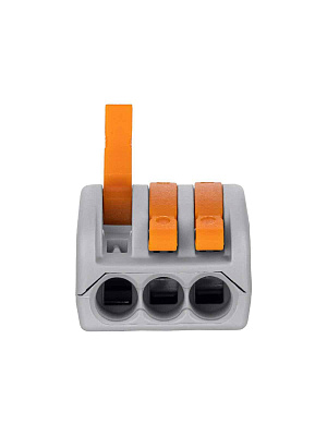 Клемма соединительная СК-413-3 (0.4-2.5мм2 и 0.5-4.0мм2) проxодная General