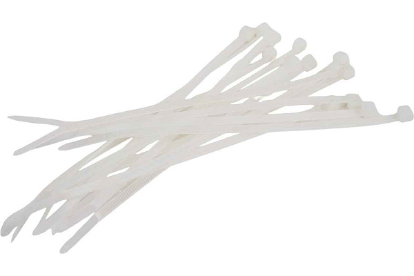 xомут д/кабеля  3,6x150 нейлон белый (100шт)  Navigator, 71 040