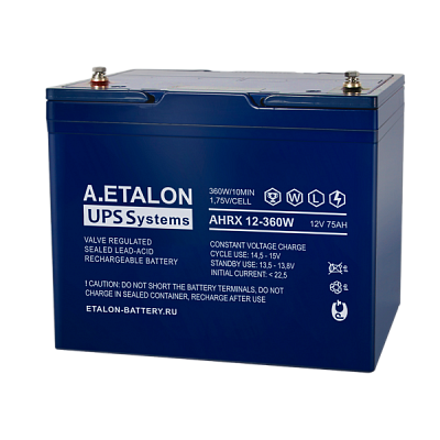 Аккумулятор A.ETALON AHRX 12-360W (75)