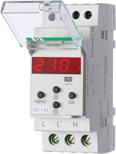 ФиФ Реле времени PCZ-525-1-63 программируемое