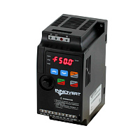 ЧП 0,09 кВт (вх: 1ф x 220В / вых: 3ф х 220В) Преобразователь INNOVERT ISD091M21E mini PLUS, выходной ток 0.7 А INNOVERT