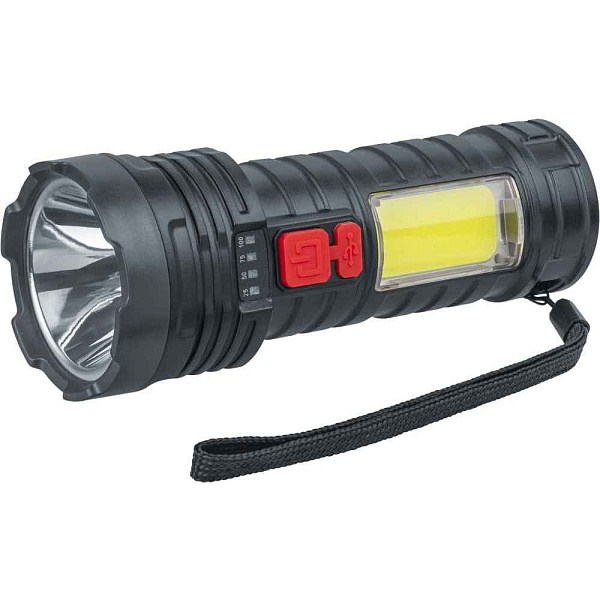 Фонарь NPT-CP25-ACCU пласт.1LED,3Вт+1COB,3Вт li-ion 1,2Ач 5реж. Navigator 93817