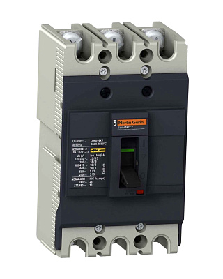 EZC100N3040 АВТ. ВЫКЛ. EZC100 18 KA/380 В 3П/3T 40 A