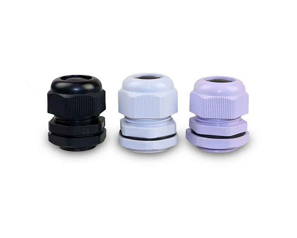 Сальник MG 12 пластик (3-6,5 мм) IP68 ФИОЛЕТ ГОФРОМАТИК