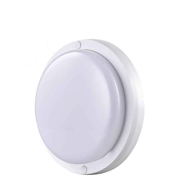 ДПБ/ДПП  8Вт круг бел. с оптик.акуст.датч. OBL-R4-8-6.5K-WH-IP65-LED-SNRV Китай ОНЛАЙТ 90350