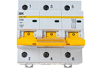 Автомат (ВА 47-100) 3п  80А (D) ИЭК