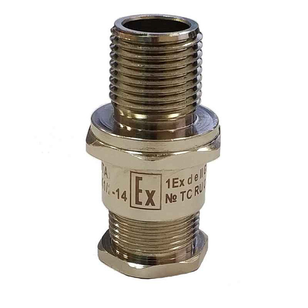 Ех-кабельный ввод ВКВ2-НС-G 1/2-14 1Ex db e II Gb X ГОФРОМАТИК