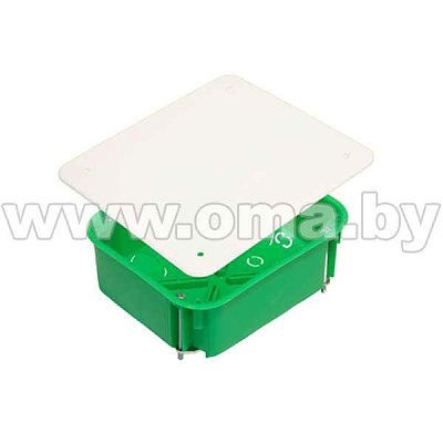 Коробка расп. с/п г/к с крыш.(мет.лапки) 126x106x50  IP30 HEGEL  КР1203   (81шт/уп)