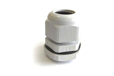 Сальник PG  9 пластик (4-8мм) IP68 серый ГОФРОМАТИК