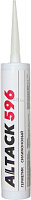 Герметик силиконовый маслостойкий Altack 596 нейтральный, красный, 300мл