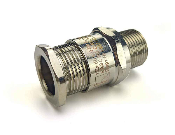 Ех-кабельный ввод ВКВ2ТН-ЛС-К3/4-G3/4-20 1Ex db e II Gb X ГОФРОМАТИК