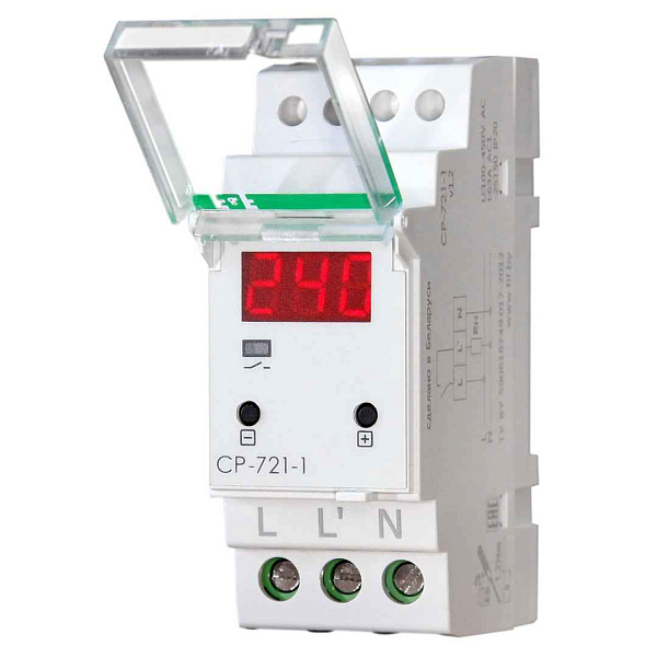 ФиФ Реле контроля напряжения CP-721 (63A) (CP-721-1)