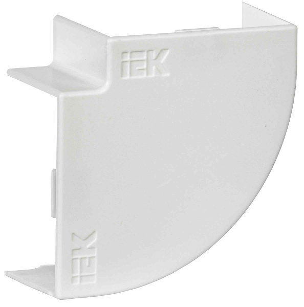 Кабель-канал  Поворот 90гр. КМП 25x16 "ЭЛЕКОР" (4 шт./комп) ИЭК, РФ