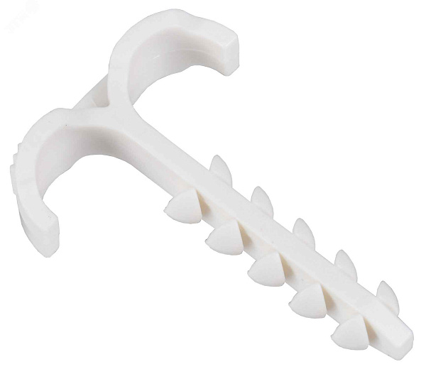 ДЮБЕЛЬ xомут 12ммКФ белый (упак/100шт)
