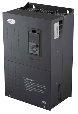 ЧП Преобразователь частоты векторный INNOVERT ITD303U43B3 (30 кВтx380 В), выходной ток 60 А, встроенная плата дополнительных входов (3 дискретных) /выходов (1 релейный NO/NC+1 транзисторный+1 аналоговый 0-10В/4-20мА) INNOVERT