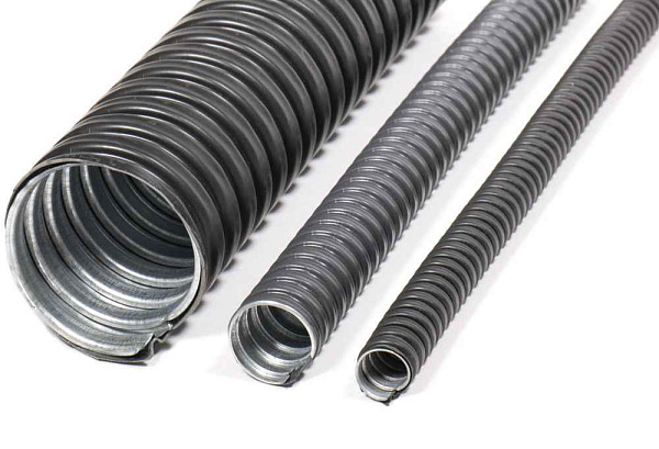 Металлорукав в ПВХ изоляции МРПИ нг  LS  38  (20 м/уп.) ГОФРОМАТИК