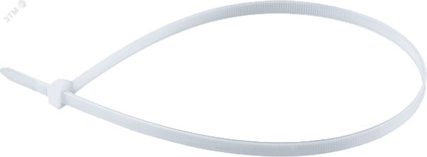 xомут д/кабеля  7,6x500 нейлон белый (100шт)  Navigator, 71 060