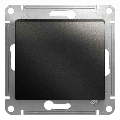 ШЭ Глосса Выкл. 1кл. с/у 10А (антрацит, б/рамки) GSL000711 (20шт/уп)