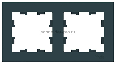 ШЭ Атлас рамка 2-я,(изумруд) ATN000802 (10шт/уп)