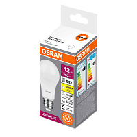 Лампа ЛЕД  E14 12Вт шар мат.3К LVCLР100 12SW/830 230V RU OSRAM