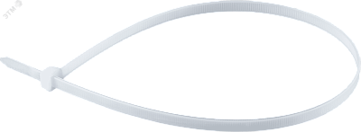 xомут д/кабеля  7,6x500 нейлон белый (100шт)  Navigator, 71 060