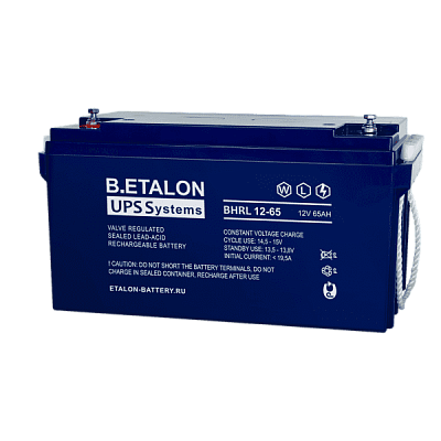 Аккумулятор B.ETALON BHRL 12-65