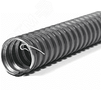 Металлорукав в ПВХ изоляции РЗ-ЦП нг LS 16 (50 м/уп.) с протяжкой ГОФРОМАТИК