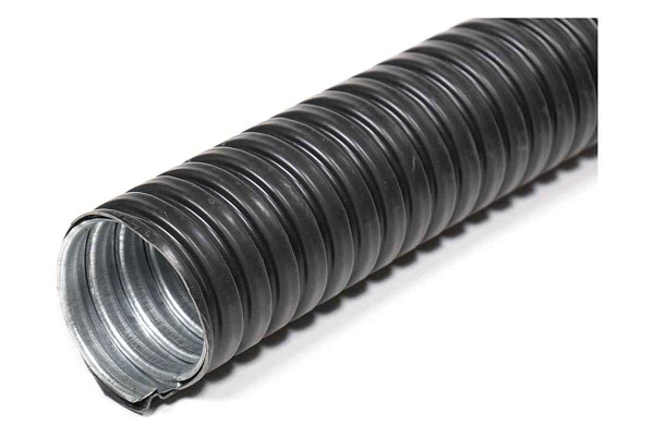 Металлорукав в ПВХ изоляции Р3-ЦП нг LS  15  (50 м/уп.) ГОФРОМАТИК