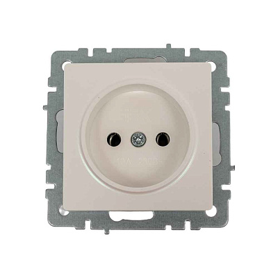 ИЭК Брайт Роз. 1м без з/к/ш 10А РС10-1-0-БрЖ жемч. IEK