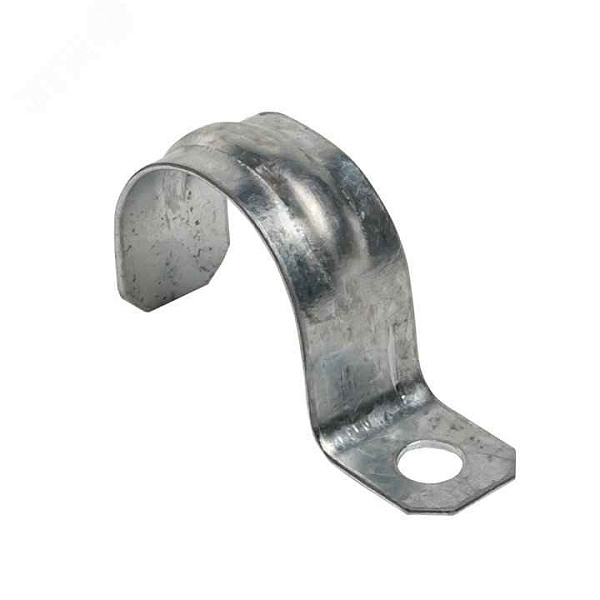 Скоба d25-26мм металл. однолапковая (уп.100шт) EKF PROxima