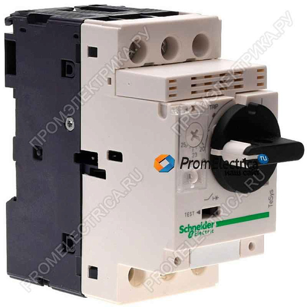 Автоматический выключатель GV2P21 АВТ. ВЫКЛ С КОМБ. РАСЦЕП. 17-23А Schneider