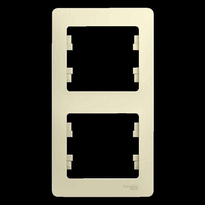 ШЭ Глосса Рамка 2-я верт.   GSL000206 (беж.) (30шт/уп)