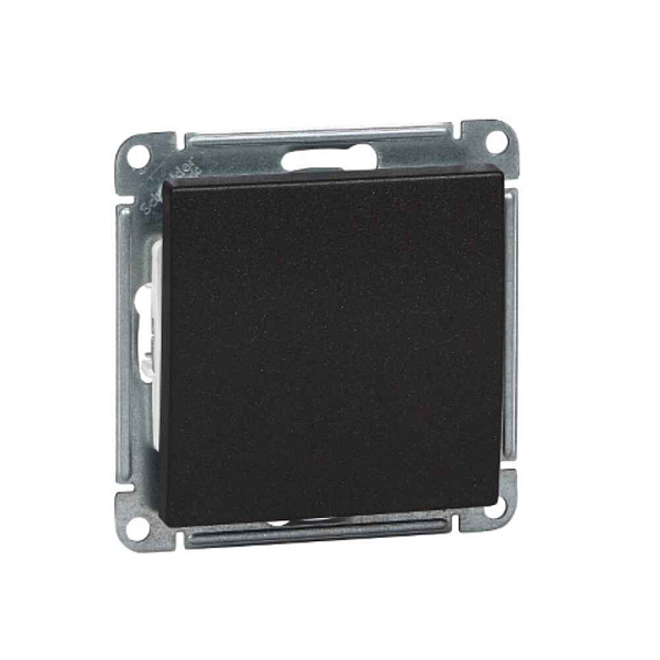 ШЭ 59 Выкл. 1кл. с/у с инд. 16А (ч. барxат, б/рамки)(20шт) VS116-153-6-86