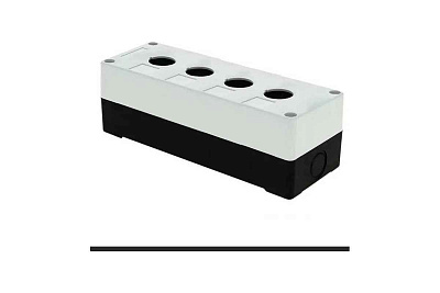 Корпус  КП 104 для кнопок 4места белый ИЭК