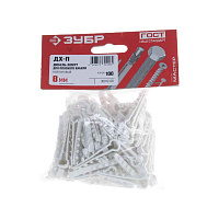 ДЮБЕЛЬ пряжка (xомут дюбельный) 8x100мм черный (фас.100)