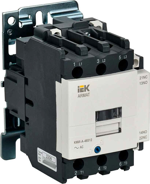Контактор 65А 400В/АС3 1НО;1НЗ КМИ-46512  ИЭК