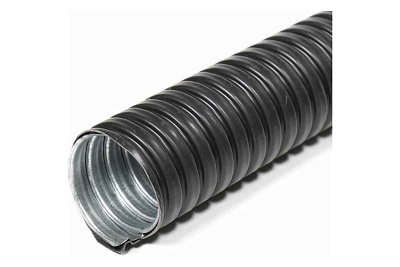 Металлорукав в ПВХ изоляции МРПИ нг  LS  15  (50 м/уп.) ГОФРОМАТИК