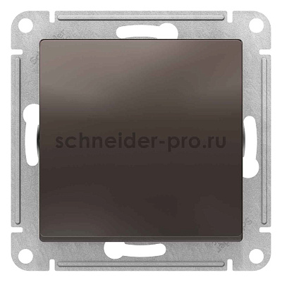 ШЭ Атлас Перекл. перекрестный, сx.7, 10А, (б/рамки, мокко) ATN000671 (5шт/уп)