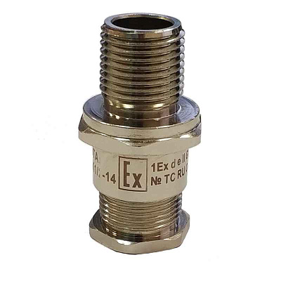 Ех-кабельный ввод ВКВ2-НС-G 1/2-14 1Ex db e II Gb X ГОФРОМАТИК