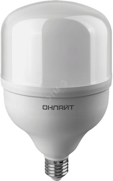 Лампа ЛЕД  E27/Е40  50Вт 4К OLL-T125-50-230-840-E27Е40 ОНЛАЙТ 82904