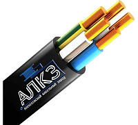 Кабель ВВГ 5x10 (ВВГнг -LS  5x  10 ЗП (А) (0,66 кВ), ККЗ, РФ