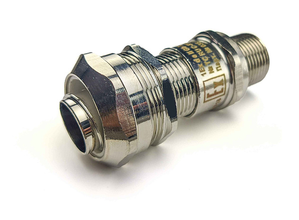 Ех-кабельный ввод ВКВ2МР-НС-К3/4-13-МР15 1Ex db e II Gb X ГОФРОМАТИК