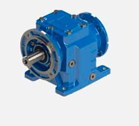 Цилиндрический мотор-редуктор 613A (i=82,3) вал вх./вых. 19/40 мм INNOVARI