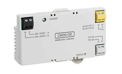 Плата расширения CMOD-02, вход внешнего питания, 24VAC/DC, PTC для ACS580